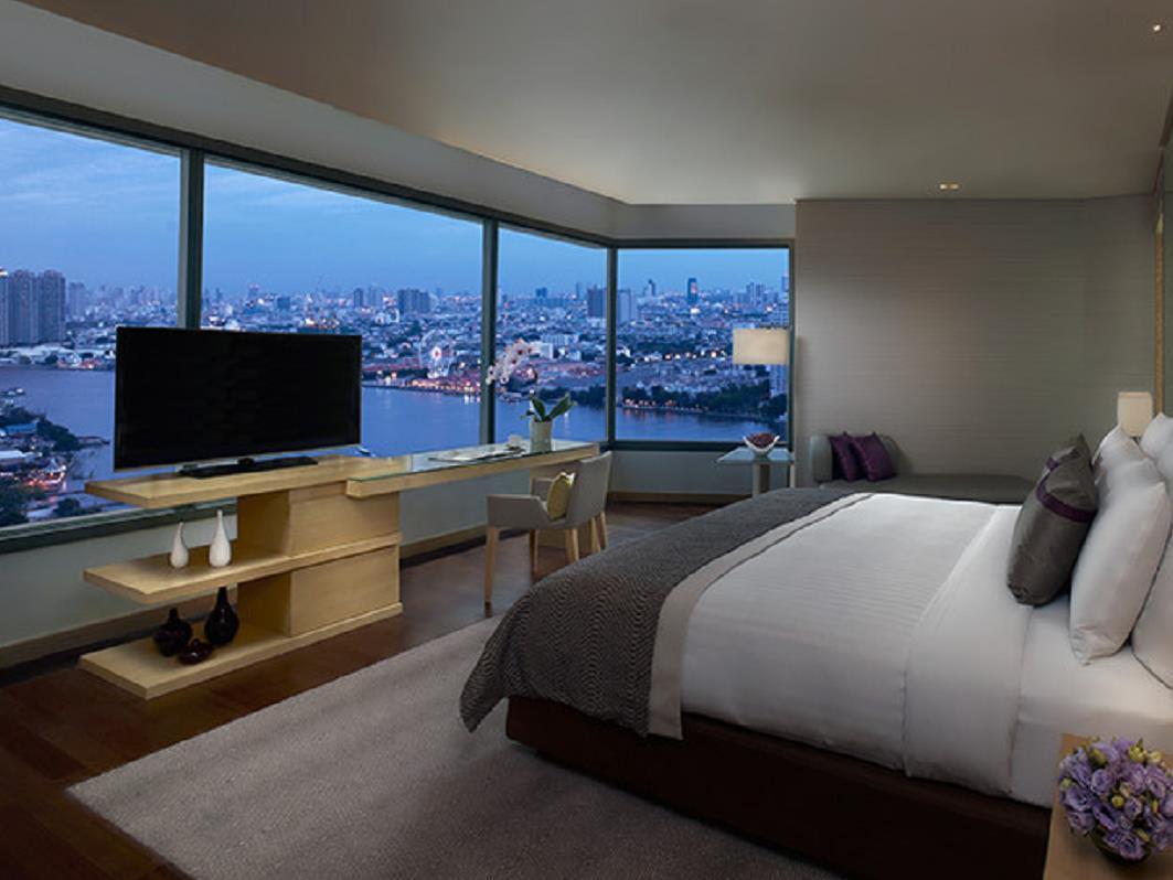 Avani Plus Riverside Bangkok Hotel Eksteriør billede A bedroom at the hotel